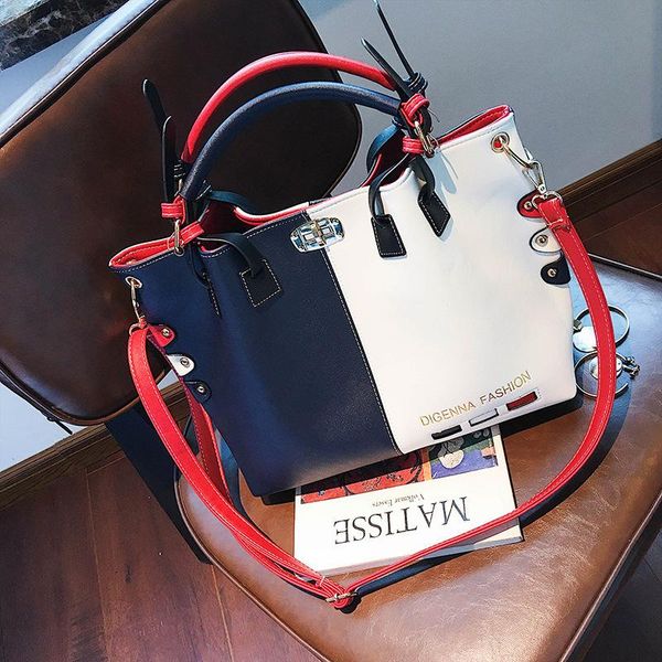 female bag 2021 new fashion hit color tote bag casual and versatile handbag large capacity one-shoulder crossbody
female bag 2021 new fashion hit color tote bag casual and versatile handbag large capacity one-shoulder crossbody