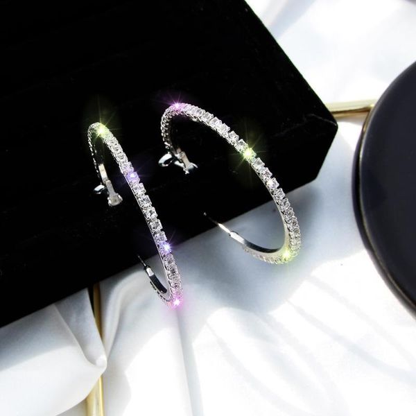 hoop & huggie women's earrings korean 925 silver needle for women statement geometric round earring 2021 fashion trend female jewelry, Golden;silver
hoop & huggie women's earrings korean 925 silver needle for women statement geometric round earring 2021 fashion trend female jewelry, Golden;silver
