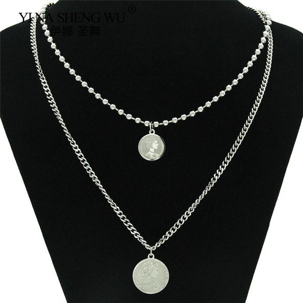 chokers layered chain necklace neck chains portrait pendant jewelry for women punk choker goth grunge aesthetic accessories, Golden;silver
chokers layered chain necklace neck chains portrait pendant jewelry for women punk choker goth grunge aesthetic accessories, Golden;silver