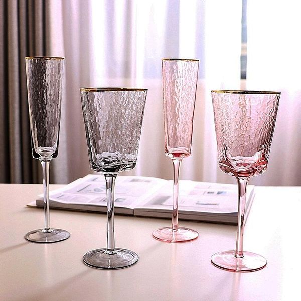 wine glasses 2pcs crystal glass cup transparent pink grey goblet champagne cups kitchen accessories home drinking
wine glasses 2pcs crystal glass cup transparent pink grey goblet champagne cups kitchen accessories home drinking