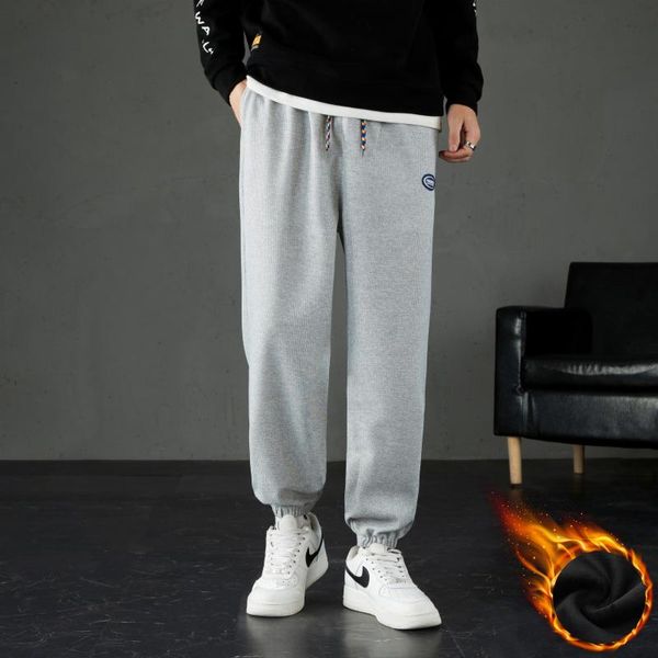 men's pants warm fleece jogger pant 2021 winter comfortable loose gym wear all-match fashion casual men drawstring track thick trousers, Black
men's pants warm fleece jogger pant 2021 winter comfortable loose gym wear all-match fashion casual men drawstring track thick trousers, Black