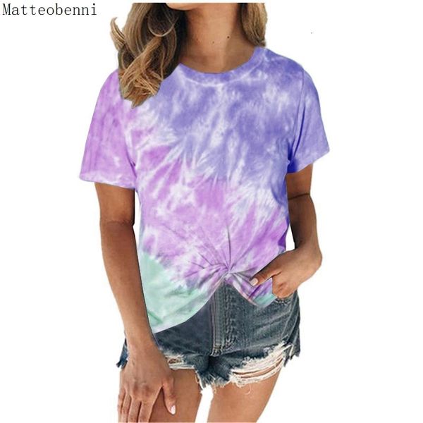 2021 plus size s-5xl summer women o-neck tie-dye knotted print t-shirt short sleeve casual new ladies tee shirts streetwear ghps, White
2021 plus size s-5xl summer women o-neck tie-dye knotted print t-shirt short sleeve casual new ladies tee shirts streetwear ghps, White