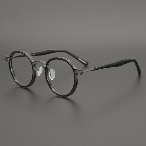 fashion sunglasses frames lightweight titanium retro round glasses frame men women optical myopia prescription reading eyeglasses handmade v, Black
fashion sunglasses frames lightweight titanium retro round glasses frame men women optical myopia prescription reading eyeglasses handmade v, Black
