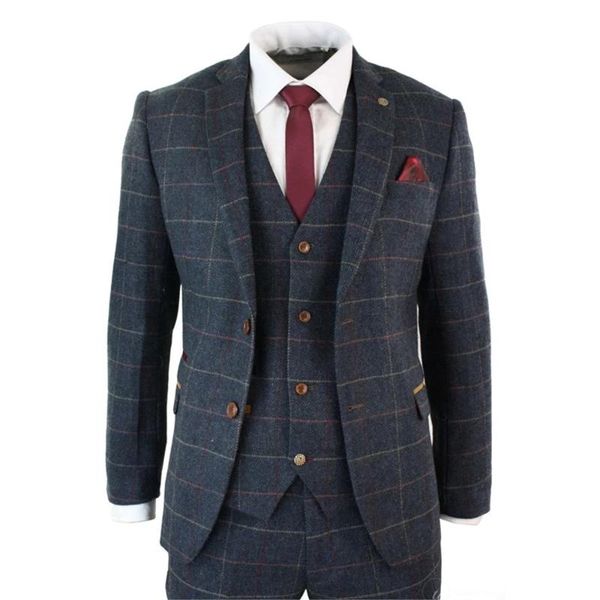 men's suits & blazers herringbone grey men 3 pieces tweed wool blends formal wedding tuxedos jacket+vest+pants groom wear blazer traje, White;black
men's suits & blazers herringbone grey men 3 pieces tweed wool blends formal wedding tuxedos jacket+vest+pants groom wear blazer traje, White;black