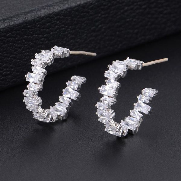 stud godki fashion iregular crystal cubic zirconia women thin round earrings for wedding jewelry pendientes mujer mod 2021, Golden;silver
stud godki fashion iregular crystal cubic zirconia women thin round earrings for wedding jewelry pendientes mujer mod 2021, Golden;silver
