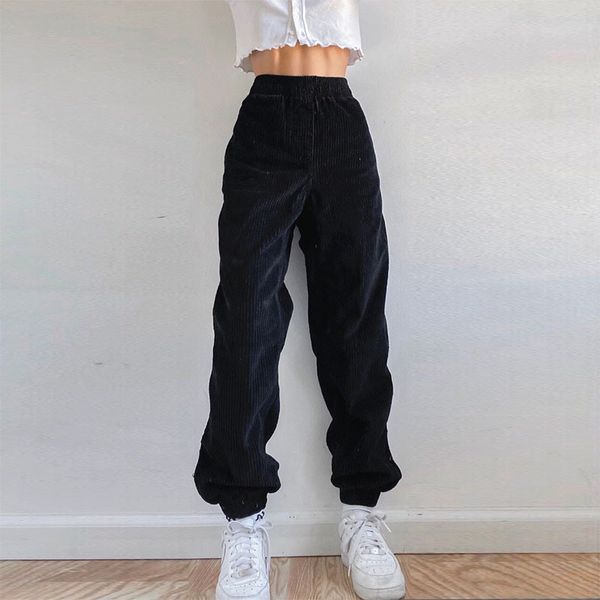 sweatpants women winter corduroy pants women joggers high waist sweat pants for women track pants loose black trousers, Black;white
sweatpants women winter corduroy pants women joggers high waist sweat pants for women track pants loose black trousers, Black;white
