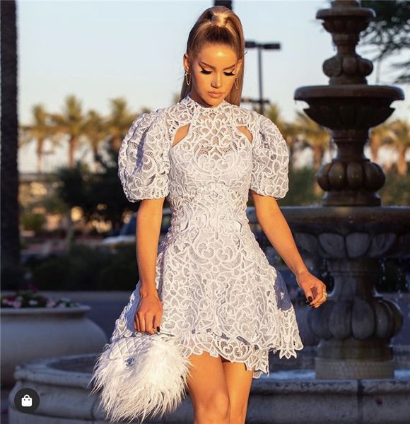 casual dresses summer women spring ladies elegant puff sleeve hollow waist lace mini bodycon 1ta4, Black;gray
casual dresses summer women spring ladies elegant puff sleeve hollow waist lace mini bodycon 1ta4, Black;gray