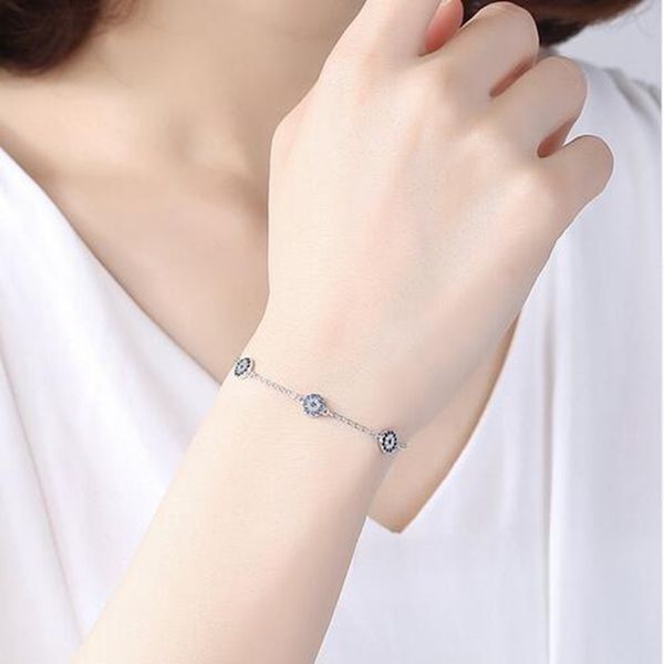 real 925 sterling turkish 5 pcs tiny cute evil eye disco charm women girl silver delicate link chain bracelet, Black
real 925 sterling turkish 5 pcs tiny cute evil eye disco charm women girl silver delicate link chain bracelet, Black