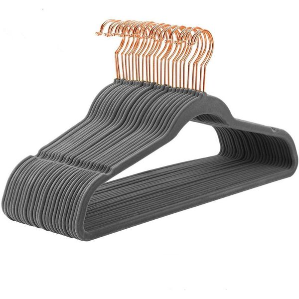 hangers & racks gray 45cm flocking hanger plastic non-slip velvet magic clothing store coat without trace
hangers & racks gray 45cm flocking hanger plastic non-slip velvet magic clothing store coat without trace