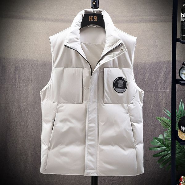 waistcoat men's down cotton clothes vest new autumn and winter jacket cymj9198, Black;white
waistcoat men's down cotton clothes vest new autumn and winter jacket cymj9198, Black;white