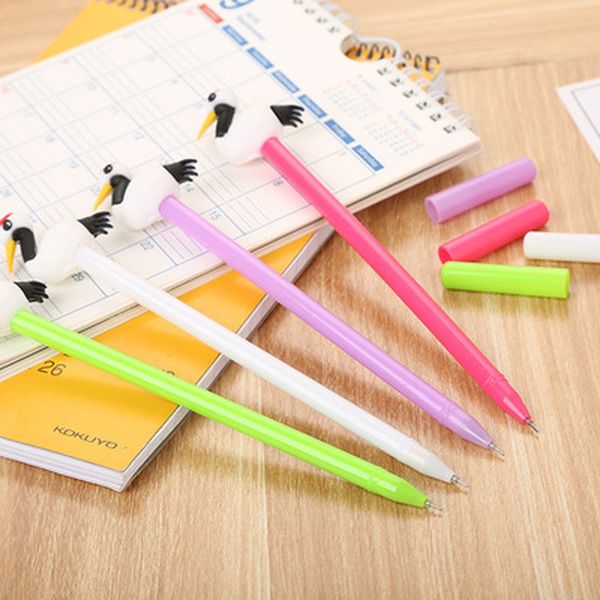 1pcs red crane stationery pen 0.5 mm novelty leuke student gel pennen kawaii school supplies paper
1pcs red crane stationery pen 0.5 mm novelty leuke student gel pennen kawaii school supplies paper