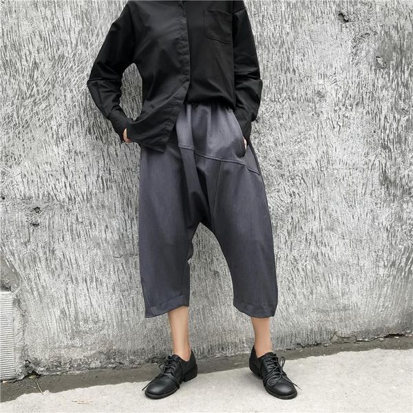 women's pants & capris lanmrem 2021 autumn and winter elastic pleated pocket striped cloth cross three quarter lenth female trousers wj, Black;white
women's pants & capris lanmrem 2021 autumn and winter elastic pleated pocket striped cloth cross three quarter lenth female trousers wj, Black;white