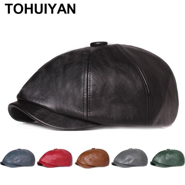berets women pu leather beret hat solid gatsby octagonal hats retro british sboy cap men outdoor universal casual peaked caps, Blue;gray
berets women pu leather beret hat solid gatsby octagonal hats retro british sboy cap men outdoor universal casual peaked caps, Blue;gray
