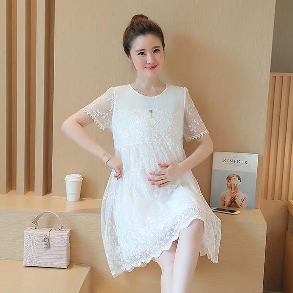 maternity dresses clothes spring summer pregnancy lace dress patchwork plus size loose for pregnant women vestidos, White
maternity dresses clothes spring summer pregnancy lace dress patchwork plus size loose for pregnant women vestidos, White