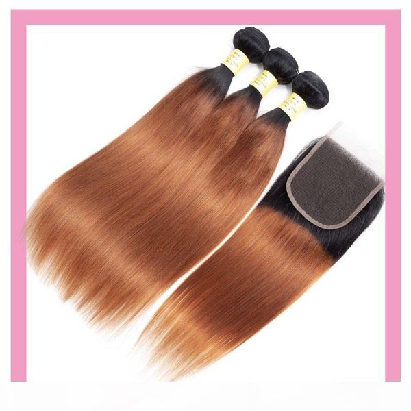 peruvian human hair 3 bundles with 4x4 lace closure 1b 30 ombre hair wefts with closure 4 by 4 middle three part straight hair products, Black;brown
peruvian human hair 3 bundles with 4x4 lace closure 1b 30 ombre hair wefts with closure 4 by 4 middle three part straight hair products, Black;brown