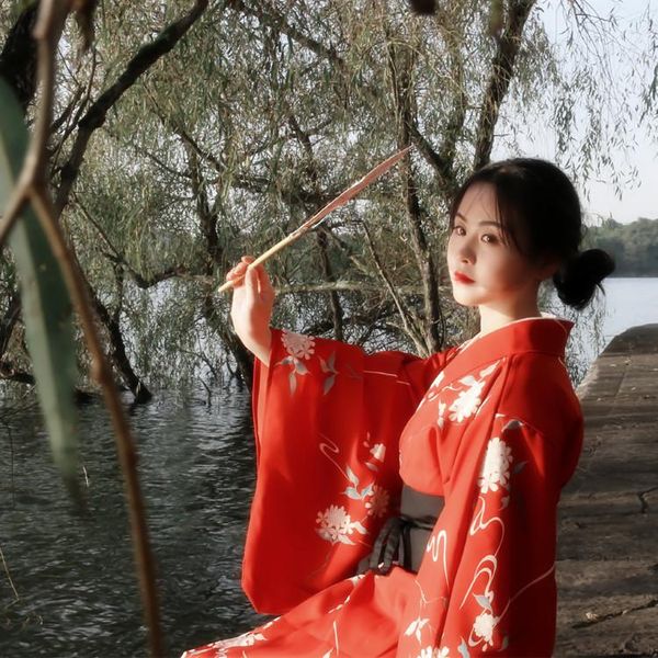 ethnic clothing high-quality japanese traditional yukata kimono with obi girls costume outfits dress for vintage asian clothes cosplay, Red
ethnic clothing high-quality japanese traditional yukata kimono with obi girls costume outfits dress for vintage asian clothes cosplay, Red