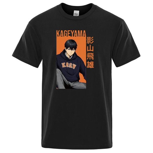 men's t-shirts casual soft t shirt man kageyama tobio anime haikyuu printed clothing comfortable tshirts harajuku vintage for men t-shi, White;black
men's t-shirts casual soft t shirt man kageyama tobio anime haikyuu printed clothing comfortable tshirts harajuku vintage for men t-shi, White;black