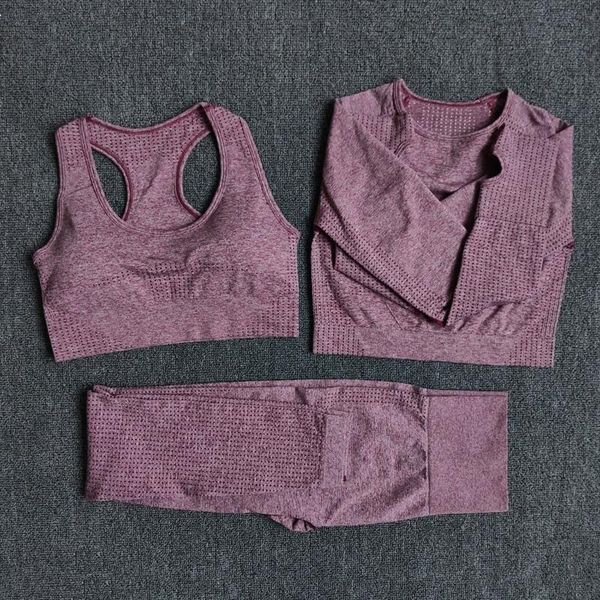 women vital seamless long sleeve yoga set fitness indoor&outdoor sports suits gym clothing crop high waist running leggings, White;red
women vital seamless long sleeve yoga set fitness indoor&outdoor sports suits gym clothing crop high waist running leggings, White;red