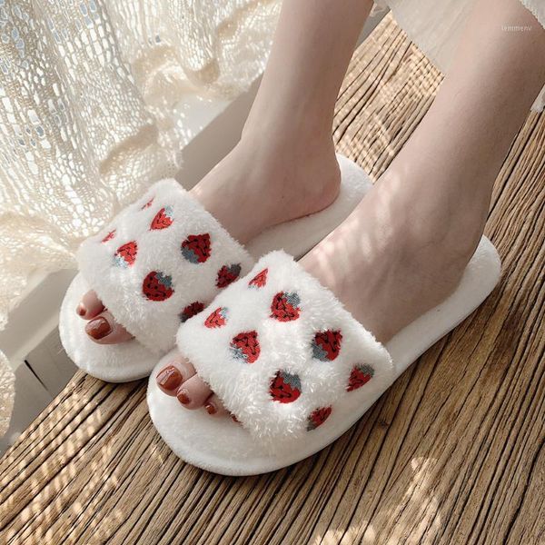 slippers furry slides for women cartoon strawberry cute plush comfortable winter keep warm indoor home soft shoes1, Black
slippers furry slides for women cartoon strawberry cute plush comfortable winter keep warm indoor home soft shoes1, Black