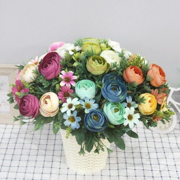 decorative flowers & wreaths silk peony rose artificial bouquet plastic accessories home living room wedding table
decorative flowers & wreaths silk peony rose artificial bouquet plastic accessories home living room wedding table