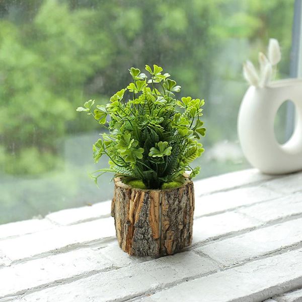 decorative flowers & wreaths flower pot simulation green plants table potted ornaments fake bark creative household decoration party home bo
decorative flowers & wreaths flower pot simulation green plants table potted ornaments fake bark creative household decoration party home bo