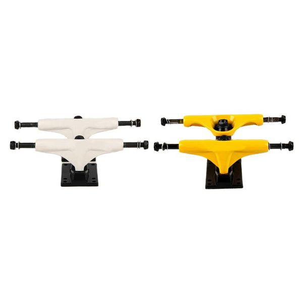 skateboarding 2 pieces 5inches skateboard trucks aluminum alloy, premium bushings professional longboard truck replacement
skateboarding 2 pieces 5inches skateboard trucks aluminum alloy, premium bushings professional longboard truck replacement