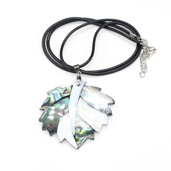 pendant necklaces natural shell necklace carved lifelike leaves shape for feminine charm jewelry size 50x50 mm, Silver
pendant necklaces natural shell necklace carved lifelike leaves shape for feminine charm jewelry size 50x50 mm, Silver
