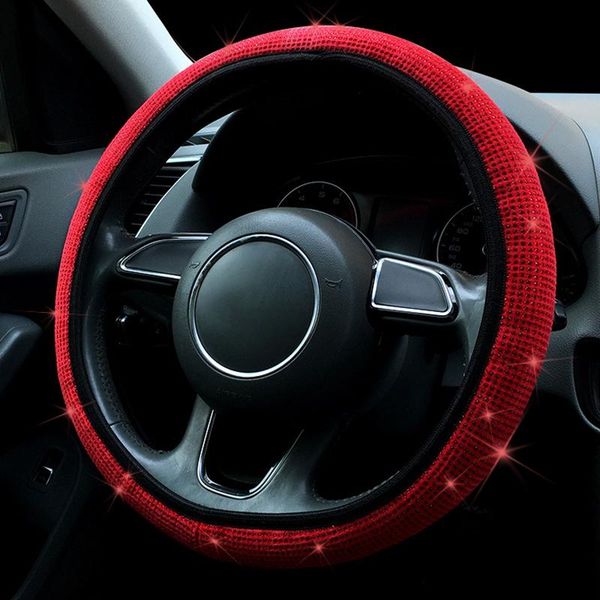 steering wheel covers car cover bling rhinestones girls suv breathable anti-slip universal embossing
steering wheel covers car cover bling rhinestones girls suv breathable anti-slip universal embossing