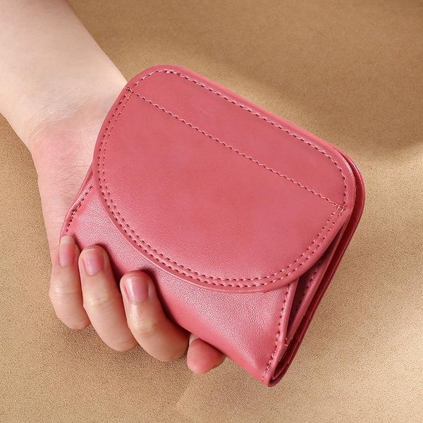 woman wallet small short genuine leather wallet female hasp coin purse woman purses mini womans wallets and purses, Red;black
woman wallet small short genuine leather wallet female hasp coin purse woman purses mini womans wallets and purses, Red;black