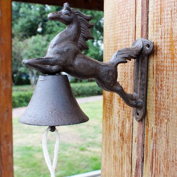 european style retro 3d horse cast iron doorbell american style rural creative garden wall decoration wind chime
european style retro 3d horse cast iron doorbell american style rural creative garden wall decoration wind chime