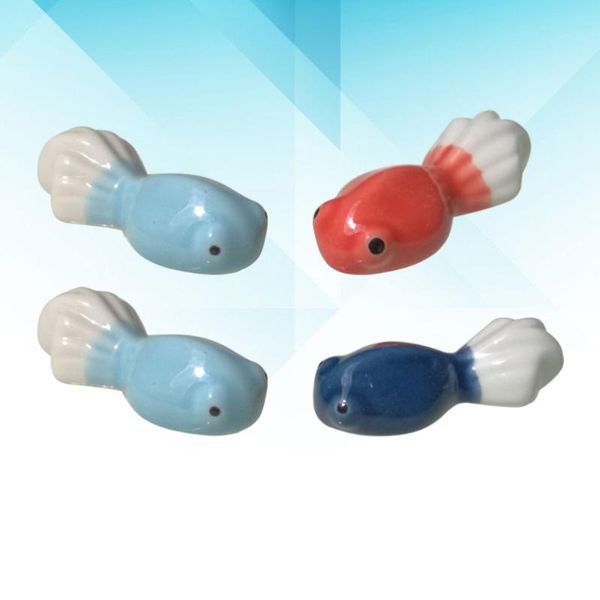 4pcs ceramics household chopsticks rack holder chopstick rest fish shape (random color)
4pcs ceramics household chopsticks rack holder chopstick rest fish shape (random color)