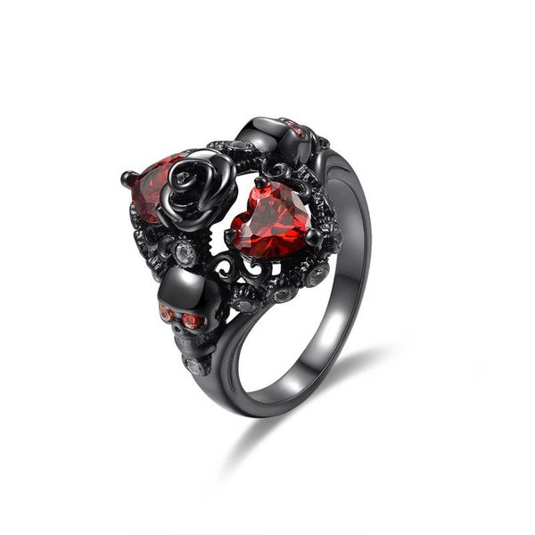 cluster rings hainon vintage heart red zircon stone skull fashion black jewelry women men's punk cz skeleton ring for party distributio, Golden;silver
cluster rings hainon vintage heart red zircon stone skull fashion black jewelry women men's punk cz skeleton ring for party distributio, Golden;silver