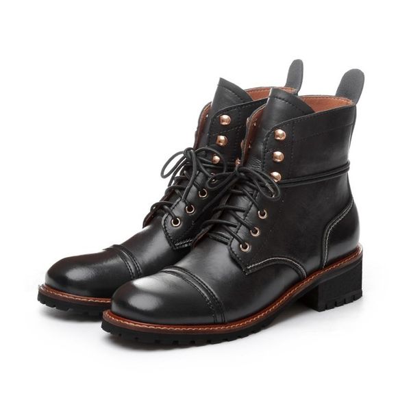 2021 european and style new thick heel naked round-headed lace retro short boots p8nm, Black
2021 european and style new thick heel naked round-headed lace retro short boots p8nm, Black