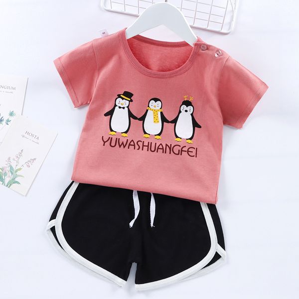 short 0-5 years old children's 2021 sleeve summer suit boys girls t-shirt shorts baby clothes, Black;white
short 0-5 years old children's 2021 sleeve summer suit boys girls t-shirt shorts baby clothes, Black;white