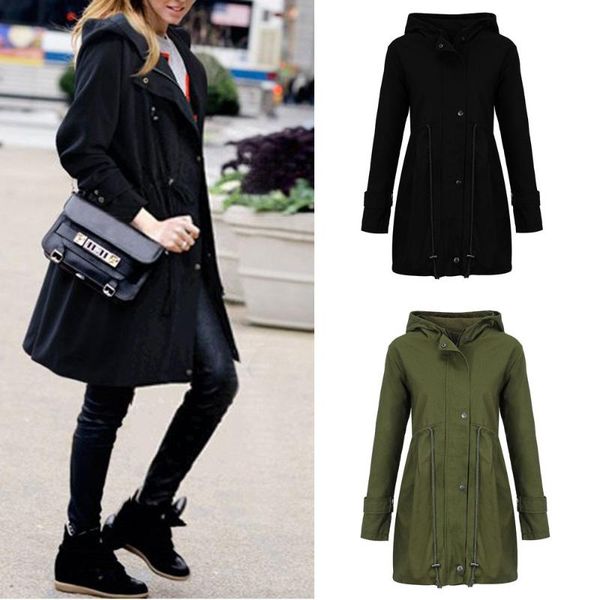 women's trench coats women classic plus size xl-4xl fashion solid button zippers hooded long coat shawl windbreaker, Tan;black
women's trench coats women classic plus size xl-4xl fashion solid button zippers hooded long coat shawl windbreaker, Tan;black