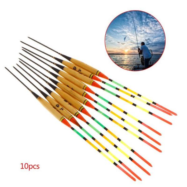 fishing accessories 10 pcs/set wooden float buoyancy buoy floating reed luminous fluorescent stick tackle professional 10166
fishing accessories 10 pcs/set wooden float buoyancy buoy floating reed luminous fluorescent stick tackle professional 10166