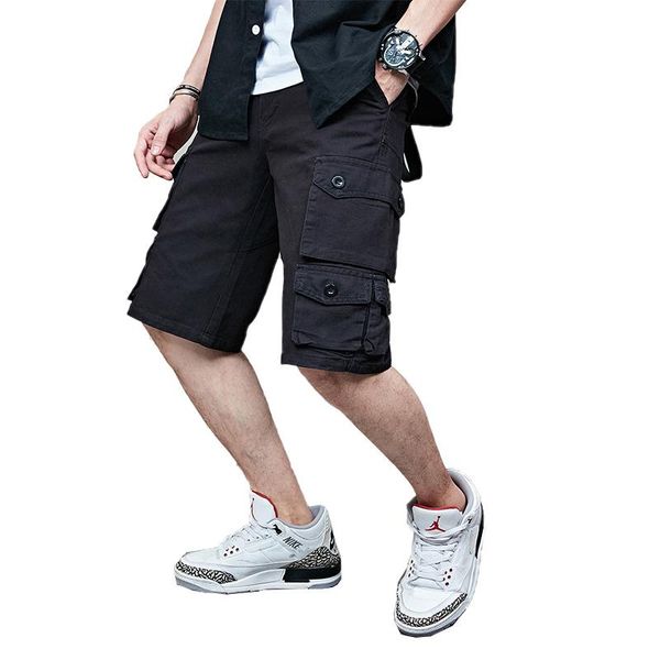 men's shorts big pocket workout men clothing 2021 cotton basketball fashion cargo black short pants, White;black
men's shorts big pocket workout men clothing 2021 cotton basketball fashion cargo black short pants, White;black