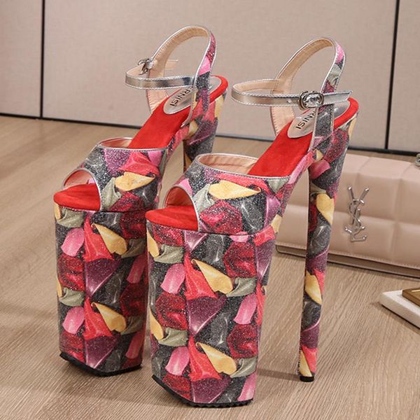 dress shoes diamond pattern high-heeled sandals european and american style performance pole dance sequin sense banquet fairy air stage, Black
dress shoes diamond pattern high-heeled sandals european and american style performance pole dance sequin sense banquet fairy air stage, Black