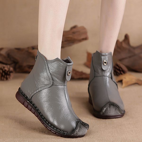 genuine leather women ankle boots apartment plied zip ladies teddy winter shoes feminine fashion retro-boot short erf5 kjos, Black
genuine leather women ankle boots apartment plied zip ladies teddy winter shoes feminine fashion retro-boot short erf5 kjos, Black