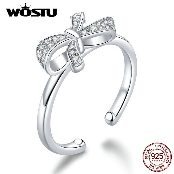 cluster rings wostu 925 sterling silver geometric bow knot anniversary cz for women girls wedding fine jewelry accessories, Golden;silver
cluster rings wostu 925 sterling silver geometric bow knot anniversary cz for women girls wedding fine jewelry accessories, Golden;silver