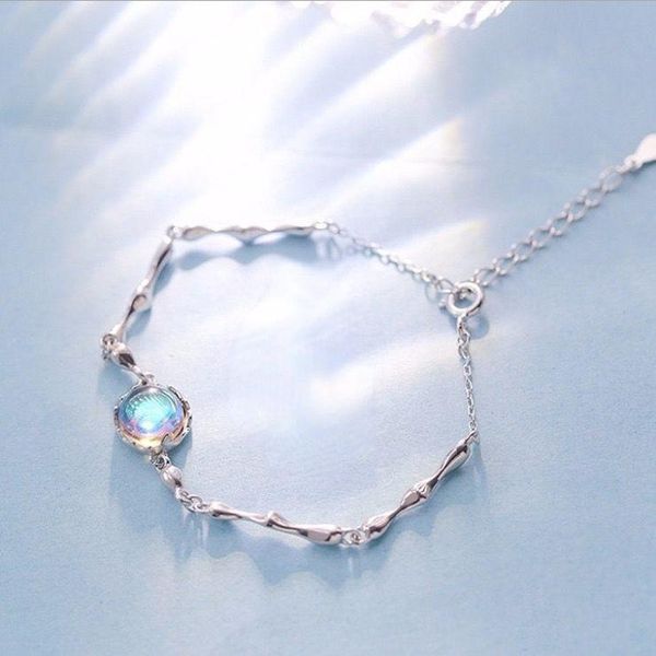 charm bracelets 925 sterling silver japanese and korean moonstone bracelet all-match light luxury temperament forest female, Golden;silver
charm bracelets 925 sterling silver japanese and korean moonstone bracelet all-match light luxury temperament forest female, Golden;silver