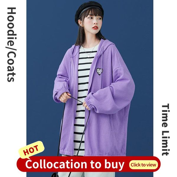 women's jackets sweatshirt with zipper long sleeve harajuku y2k clothes outerwear cardigan clothing coat, Black;brown
women's jackets sweatshirt with zipper long sleeve harajuku y2k clothes outerwear cardigan clothing coat, Black;brown