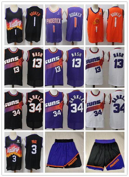 mens throwback jersey steve 13 nash charles 34 barkley devin 1 booker chris 3 paul basketball shorts jerseys, Black;red
mens throwback jersey steve 13 nash charles 34 barkley devin 1 booker chris 3 paul basketball shorts jerseys, Black;red