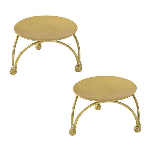 candle holders 2 pack iron pillar holders,plate holders(2.8inch diameter)fit led&wax candles, pedestal stand,gold
candle holders 2 pack iron pillar holders,plate holders(2.8inch diameter)fit led&wax candles, pedestal stand,gold