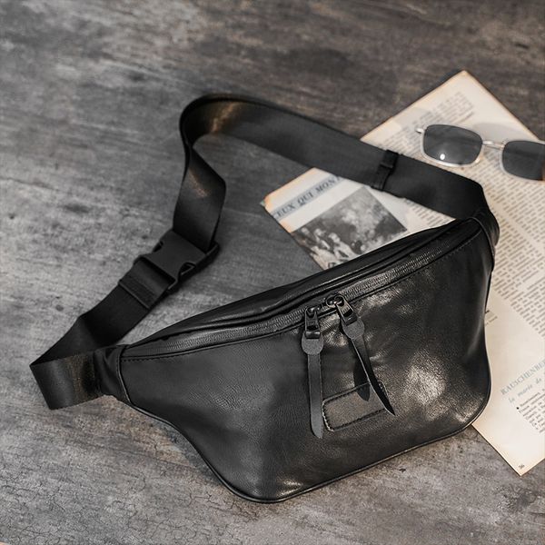 waist bags 2021 fashion young men's chest bag trend dumpling personality and women's slung soft leather backpack
waist bags 2021 fashion young men's chest bag trend dumpling personality and women's slung soft leather backpack
