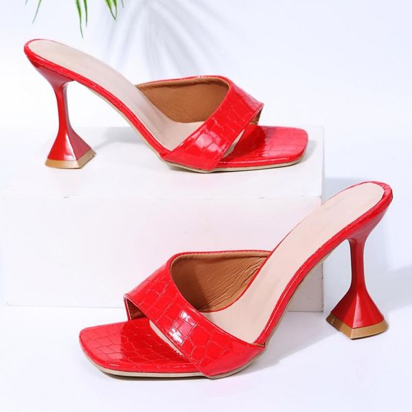slippers 2021 arrivals women fashion high heels sandals slides square toe slip on mules summer ytmtloy indoor house shoes, Black
slippers 2021 arrivals women fashion high heels sandals slides square toe slip on mules summer ytmtloy indoor house shoes, Black
