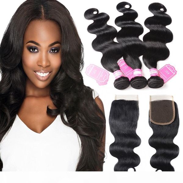 malaysian virgin hair 3 bundles with closure unprocessed 100% human hair bundles with lace closure brazilian body wave, Black;brown
malaysian virgin hair 3 bundles with closure unprocessed 100% human hair bundles with lace closure brazilian body wave, Black;brown