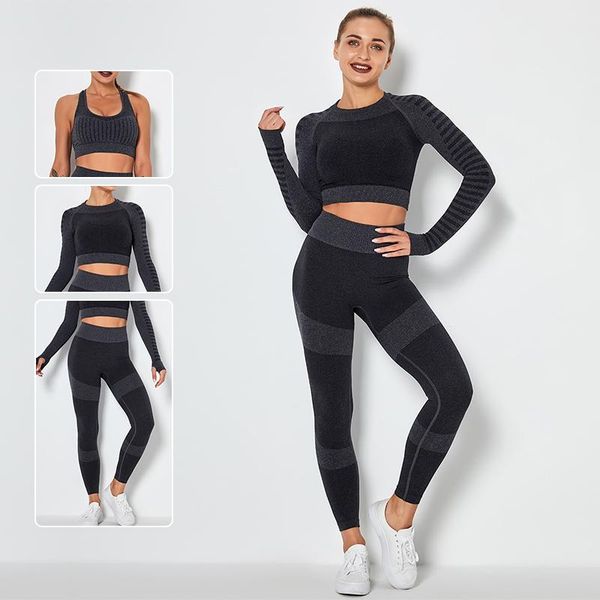 yoga outfit 2/3/4pcs gym clothing seamless leggings women set workout clothes female athletic wear fitness bra long sleeve crop top
yoga outfit 2/3/4pcs gym clothing seamless leggings women set workout clothes female athletic wear fitness bra long sleeve crop top