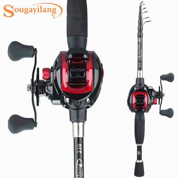 sougayilang 1.8-2.4m portable fishing rod and 17+1bb 7. gear ratio fishing reel tackle combo
sougayilang 1.8-2.4m portable fishing rod and 17+1bb 7. gear ratio fishing reel tackle combo