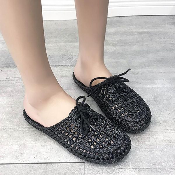 slippers women beach shoes flat slipper women's 2021 summer holes non-slip soft-bottomed sandals bathing #0104, Black
slippers women beach shoes flat slipper women's 2021 summer holes non-slip soft-bottomed sandals bathing #0104, Black